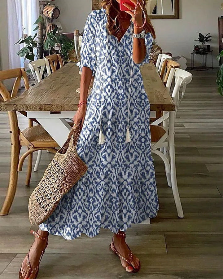 Bella | Women's Tummy Coverage Summer Midi Dress