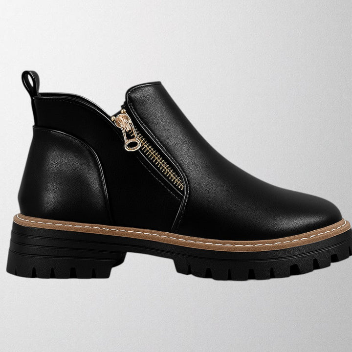 Mercy | Women's Casual Side-Zip Ankle Boots
