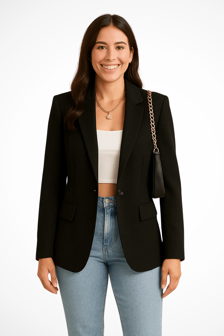 Ainsley | Women's Chic Single-Button Blazer