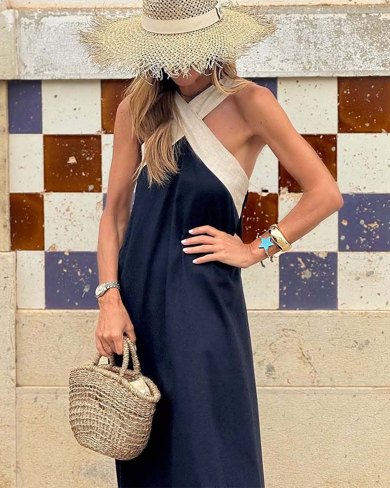Barley | Women's Crossover Summer Maxi Dress
