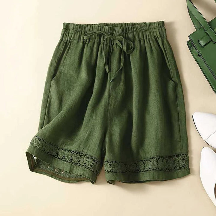 Lovage | Women's Relaxed Floral Summer Shorts