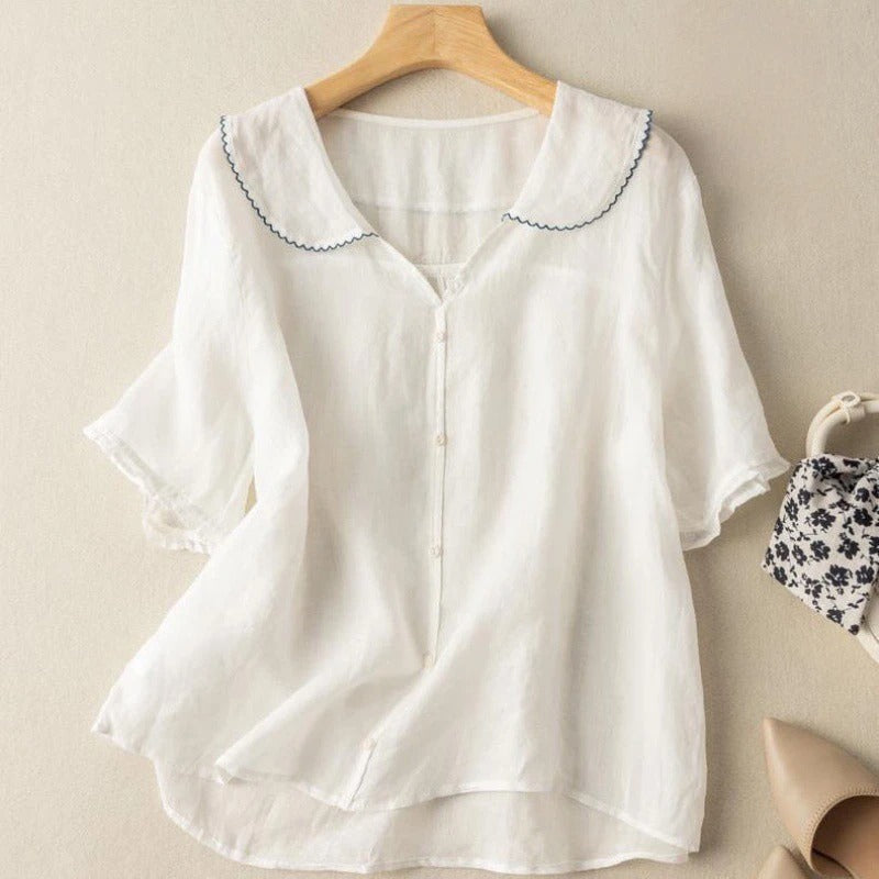Cressida | Women's Vintage Button Blouse