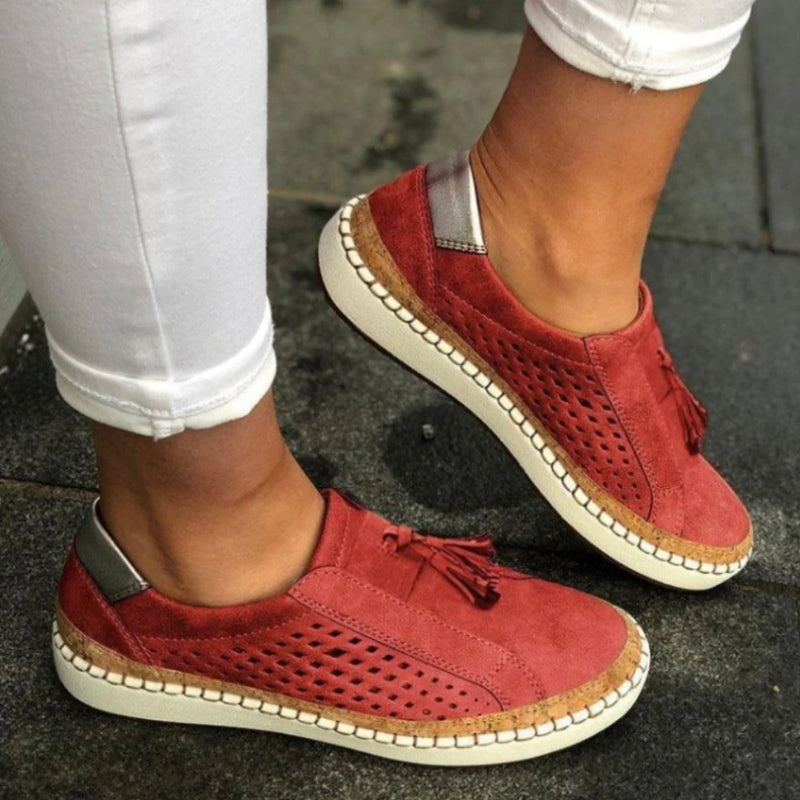 Perdita | Women's Casual Tassel Slip-On Sneakers