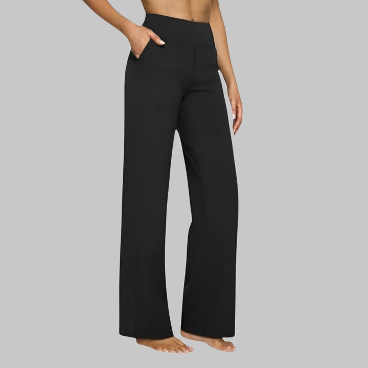 Acantha | Women's Elegant Wide Leg Soft Trousers