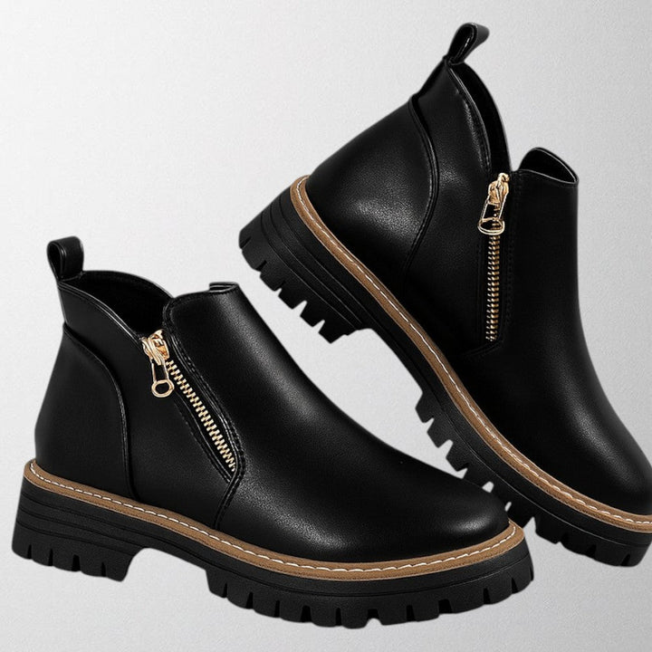 Mercy | Women's Casual Side-Zip Ankle Boots