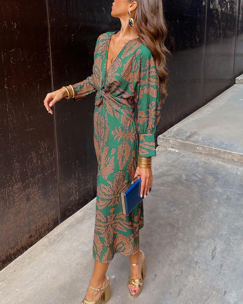 Florrie | Women's Wedding Guest A-Line Maxi Dress
