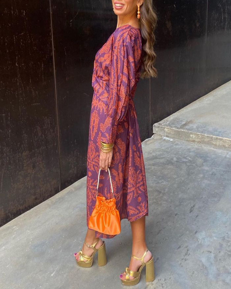 Florrie | Women's Wedding Guest A-Line Maxi Dress