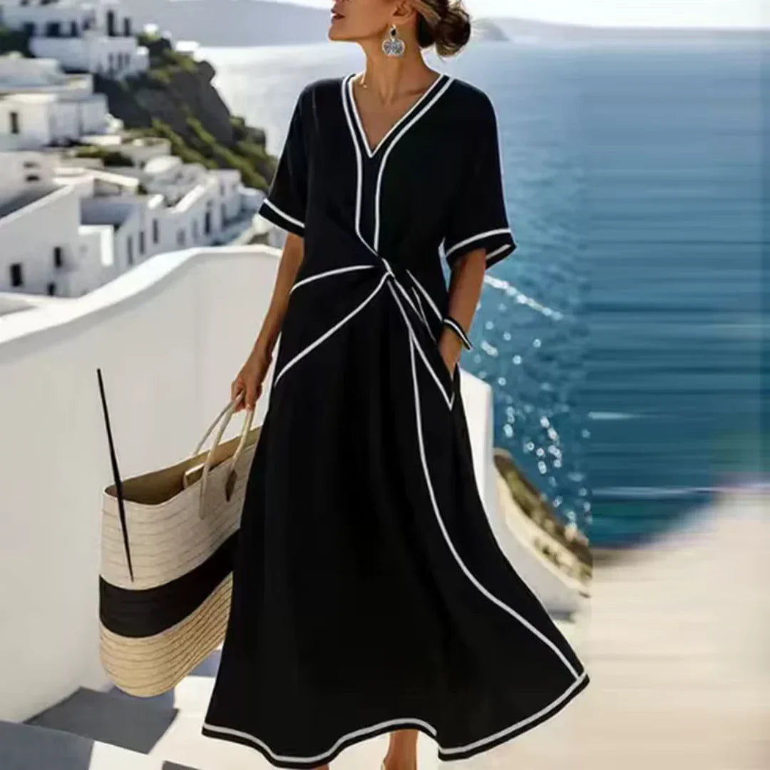Audra | Women's Summer Flowy Midi Dress