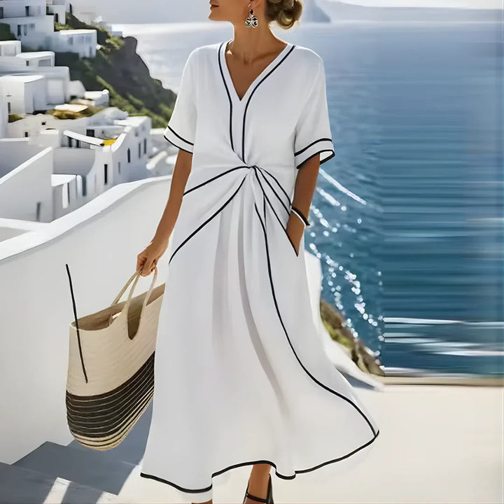 Audra | Women's Summer Flowy Midi Dress
