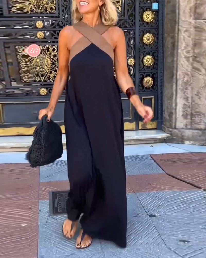 Barley | Women's Crossover Summer Maxi Dress