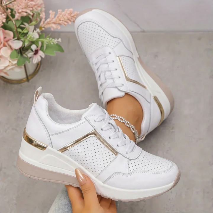 Aurelia | Women's Platform Lace-Up Sneakers