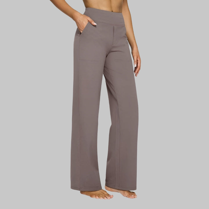 Acantha | Women's Elegant Wide Leg Soft Trousers