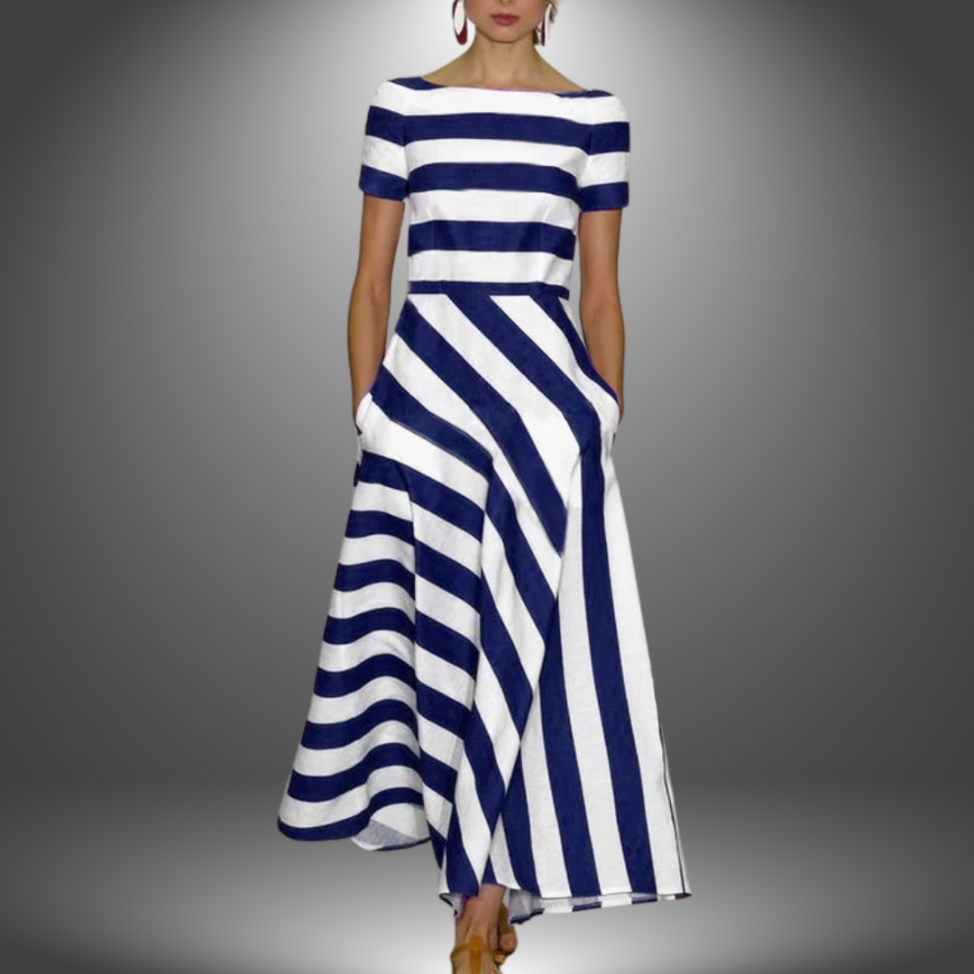 Ardith | Women's Summer Striped Maxi Dress