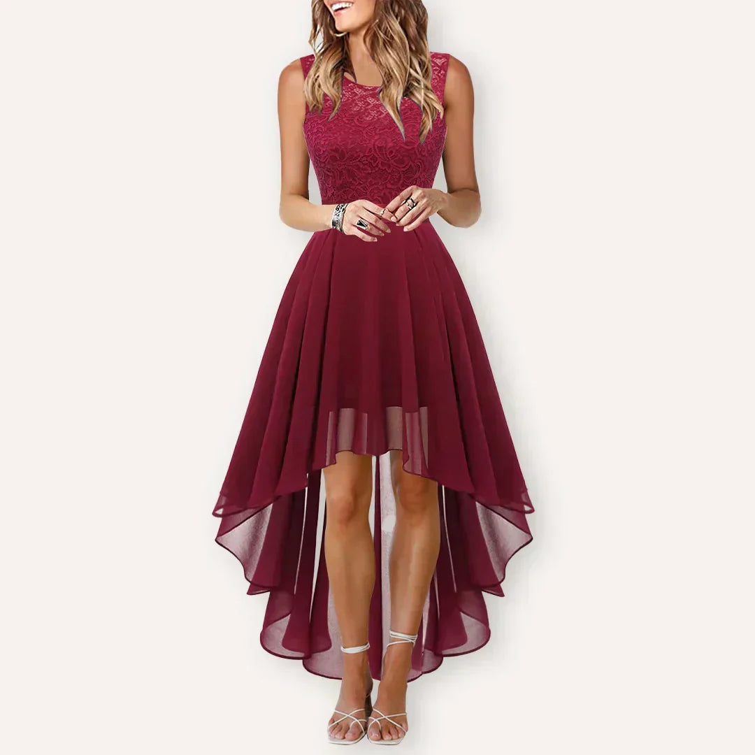 Elmira | Women's High Low Wedding Guest Dress