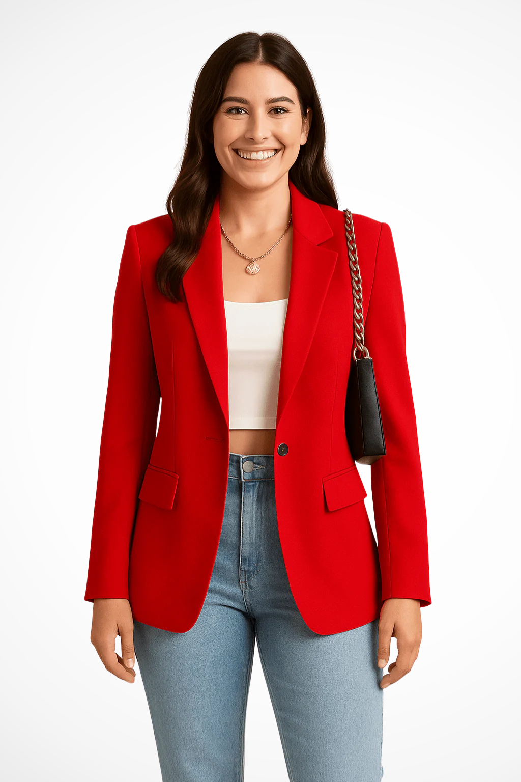 Ainsley | Women's Chic Single-Button Blazer