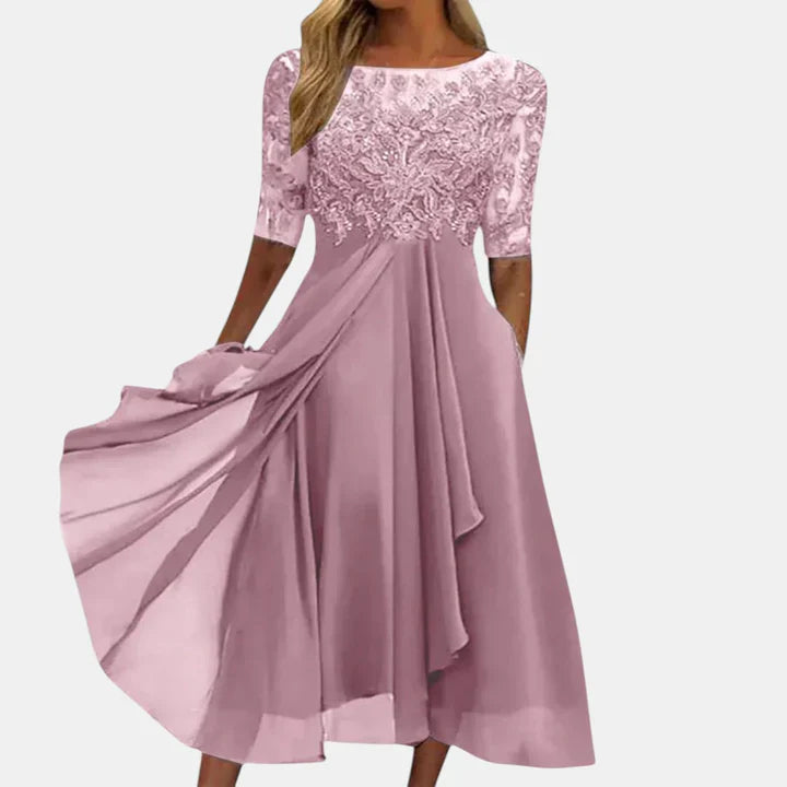 Etta | Women's Wedding Guest Midi Dress