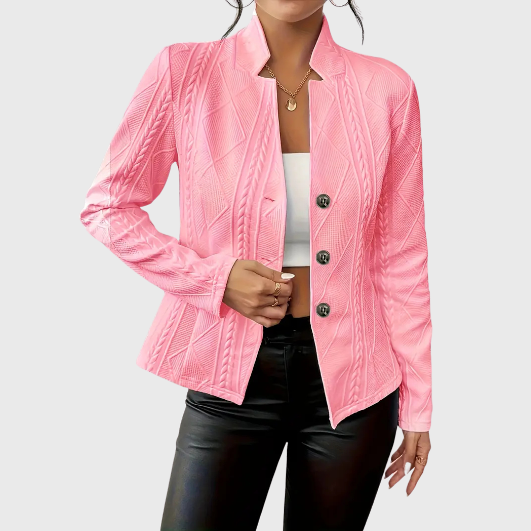 Annora | Women's Chic Button-Front Blazer