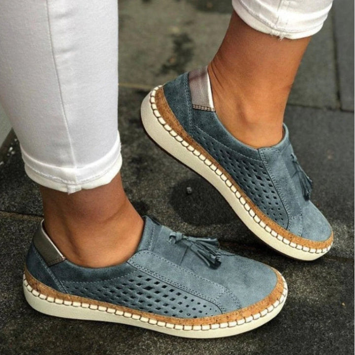 Perdita | Women's Casual Tassel Slip-On Sneakers