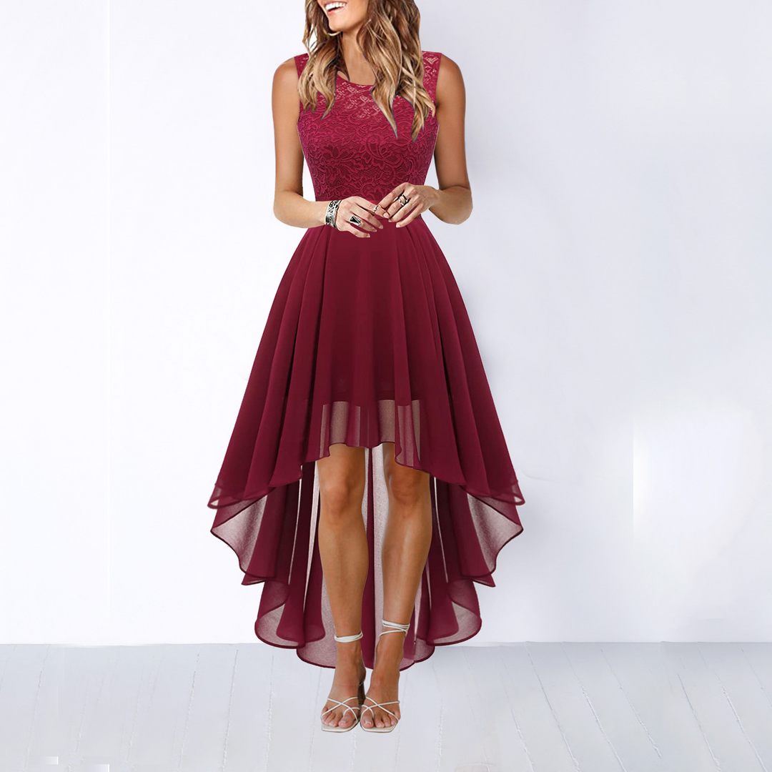 Elmira | Women's High Low Wedding Guest Dress