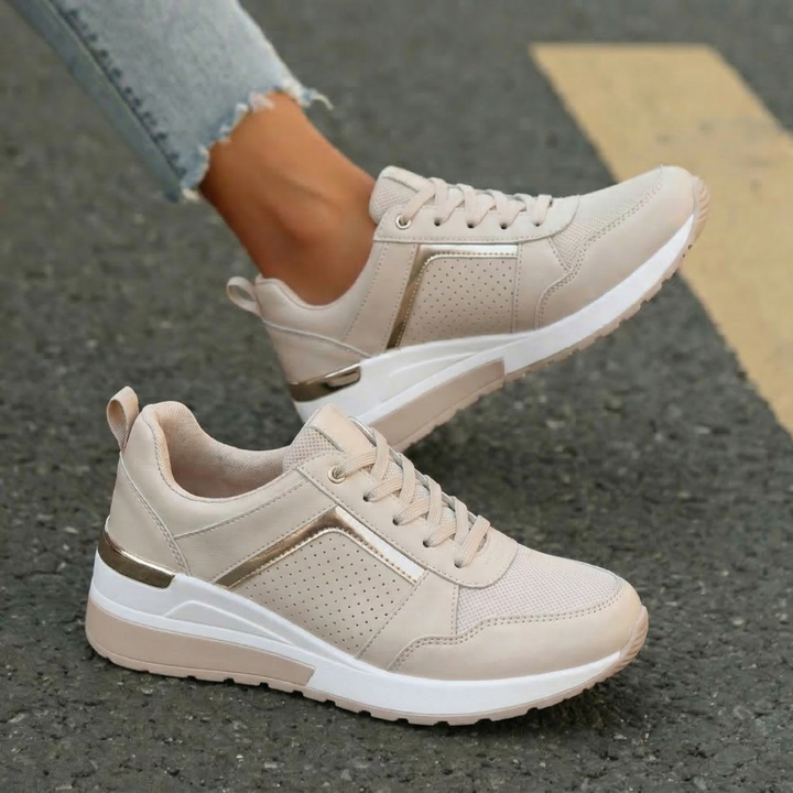 Aurelia | Women's Platform Lace-Up Sneakers