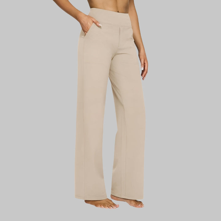Acantha | Women's Elegant Wide Leg Soft Trousers
