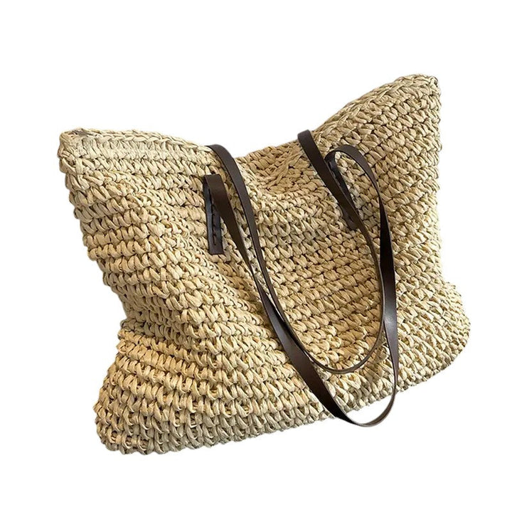 Georgette | Women's Woven Beach Tote Bag