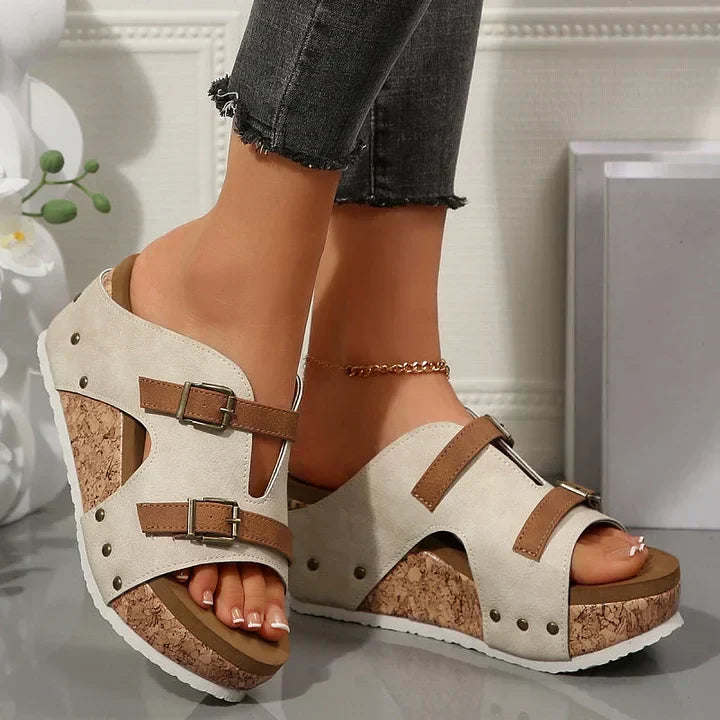 Beverly | Women's Orthopedic Wedge Sandals