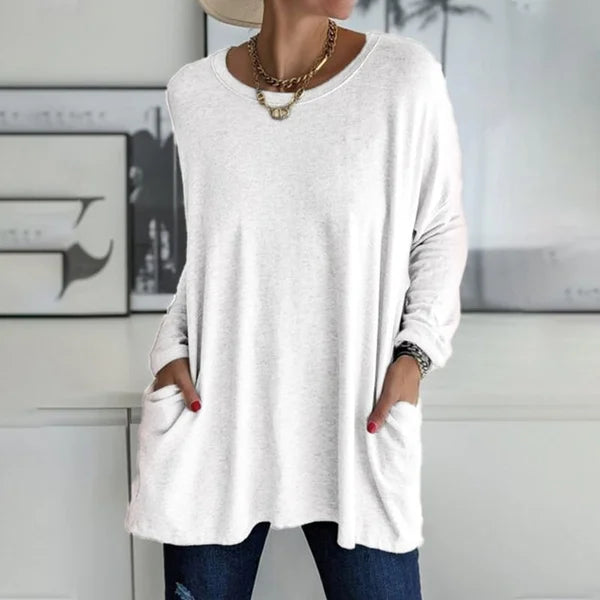 Amelia | Women's Relaxed Long Sleeve Top