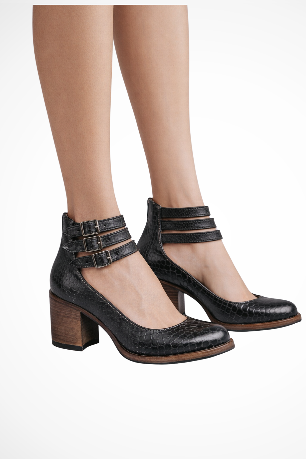 Elyra | Women's Strappy Ankle Strap Heels