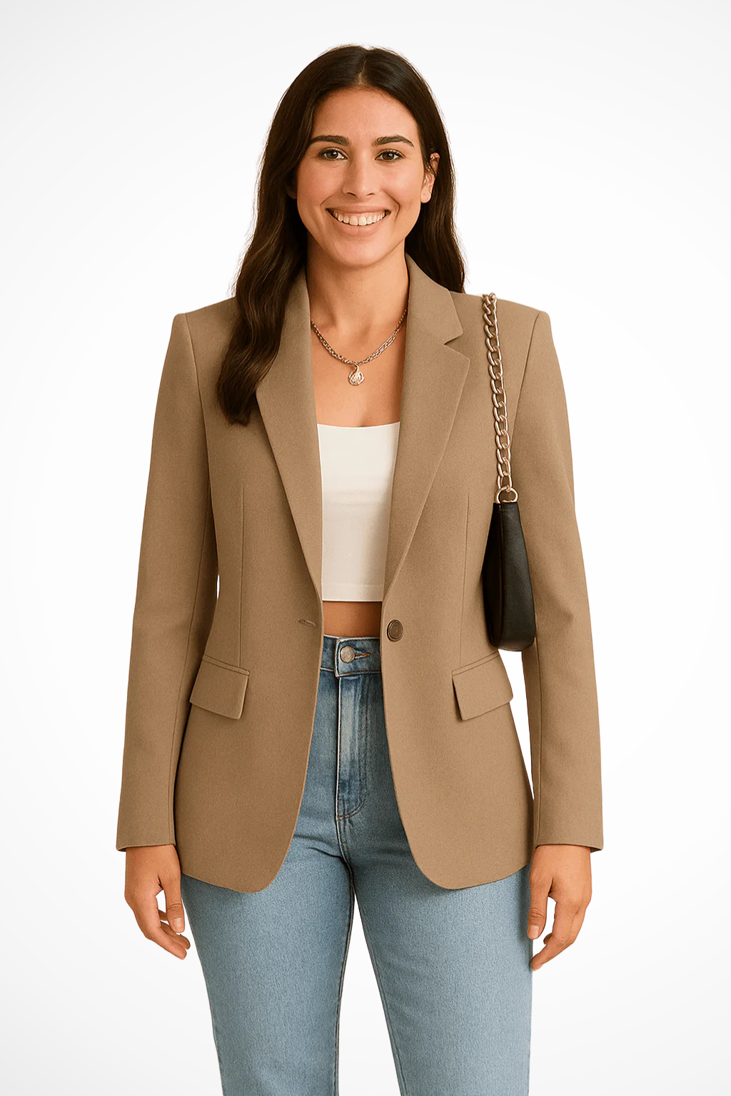 Ainsley | Women's Chic Single-Button Blazer