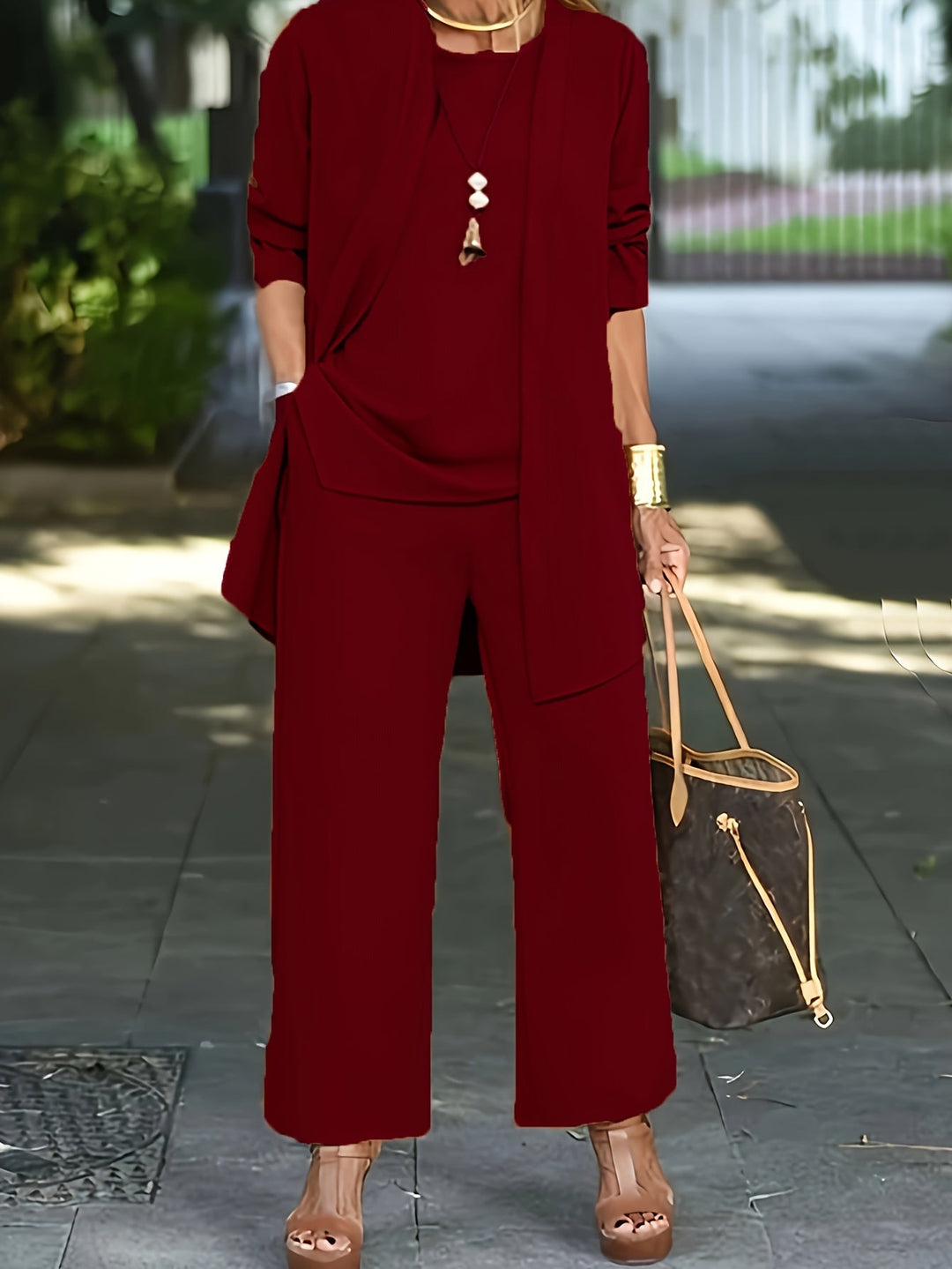 Betsie | Women's Elegant Three Piece Matching Set