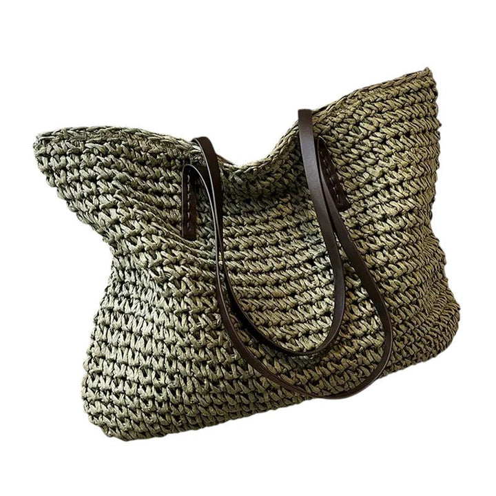 Georgette | Women's Woven Beach Tote Bag