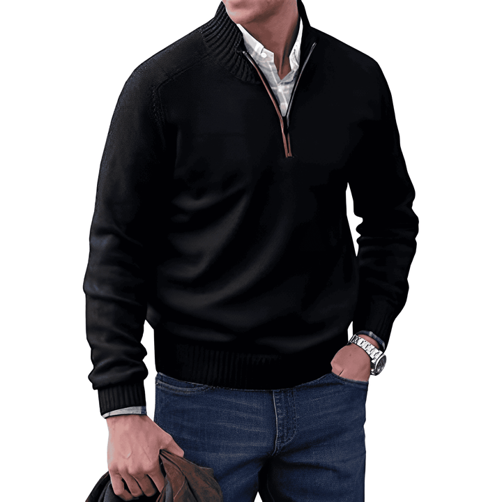 Kairox | Men's Half Zip Knit Sweater