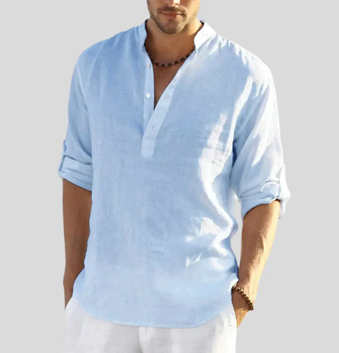 Colton | Men's V-Neck Collar Shirt