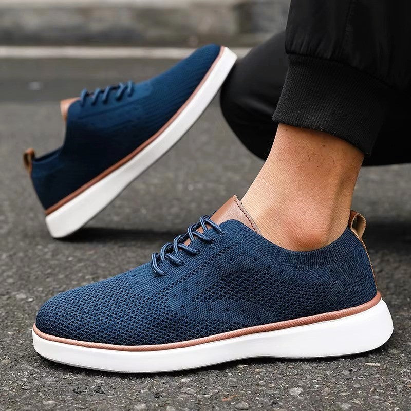 Calder | Men's Lace-Up Mesh Sneakers