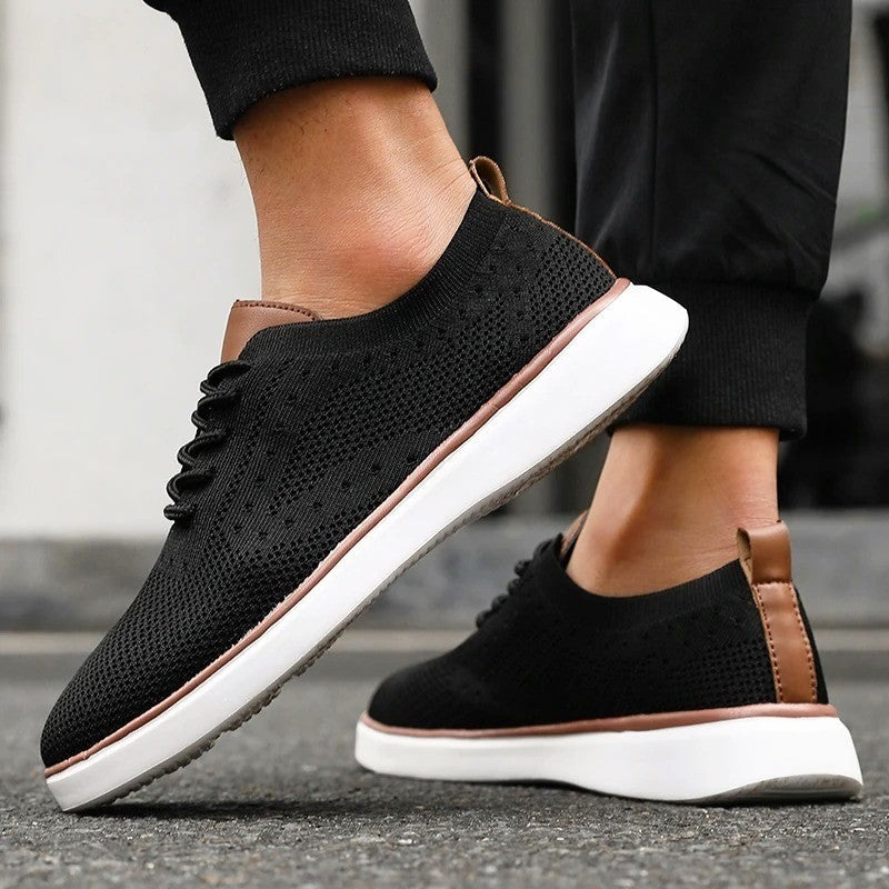 Calder | Men's Lace-Up Mesh Sneakers