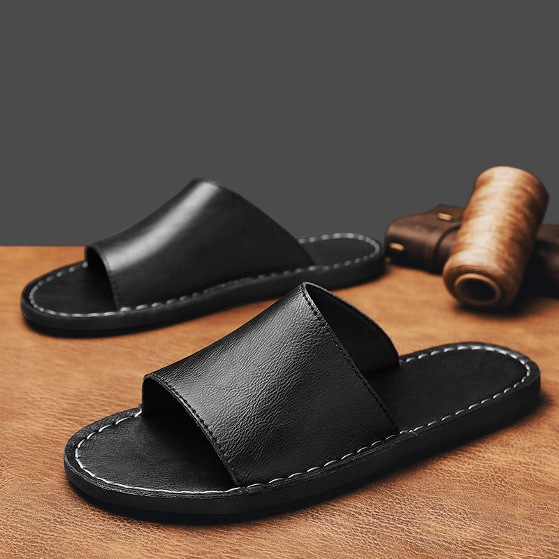 Caldwell | Men's Wide Strap Slide Sandals