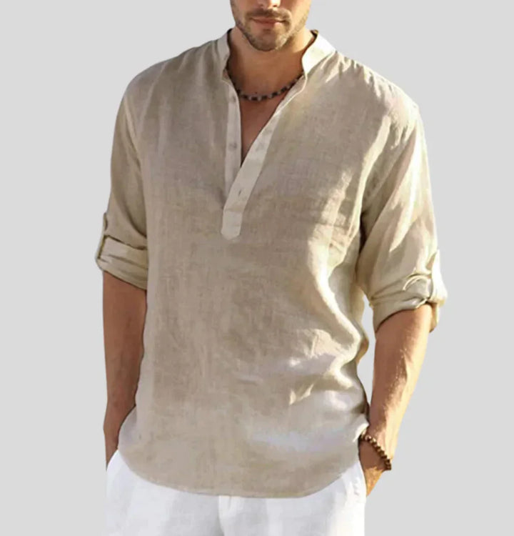 Colton | Men's V-Neck Collar Shirt