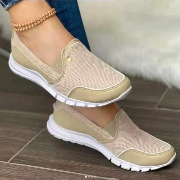 Bliss | Women's Mesh Slip-On Flat Sneakers