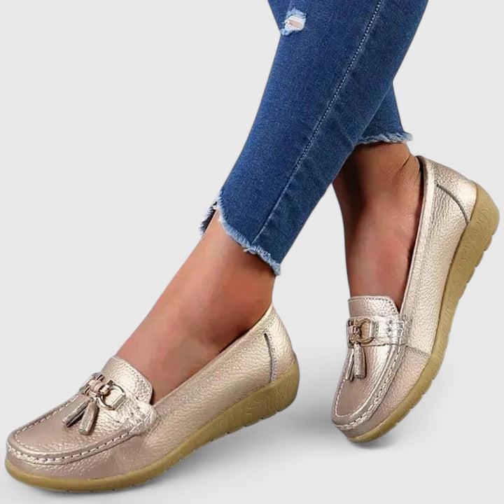 Arven | Women's Tassel Slip-On Loafers