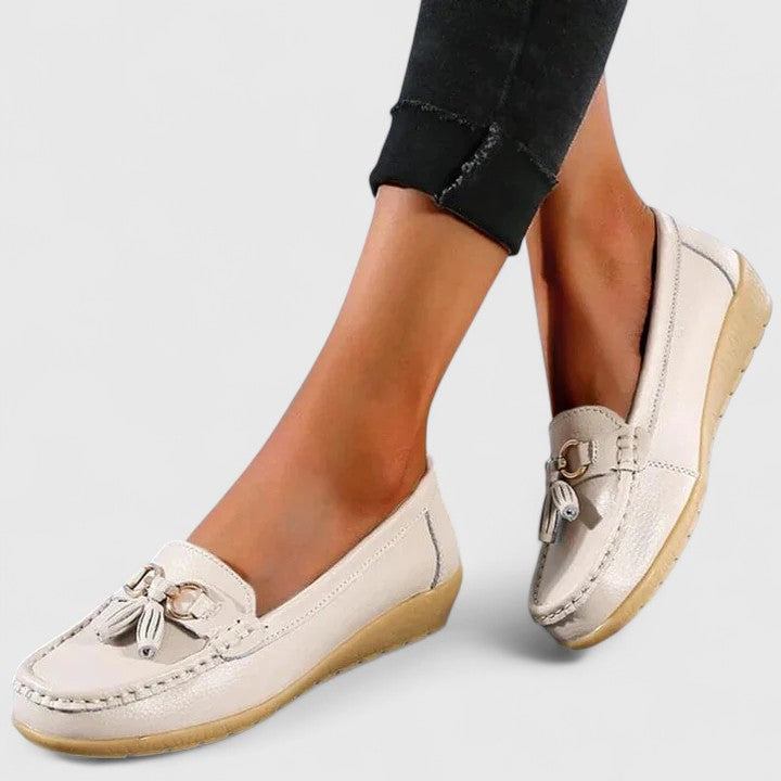 Arven | Women's Tassel Slip-On Loafers