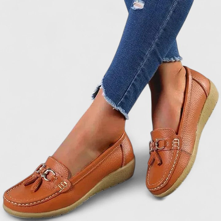 Arven | Women's Tassel Slip-On Loafers