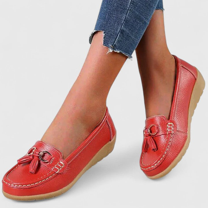 Arven | Women's Tassel Slip-On Loafers