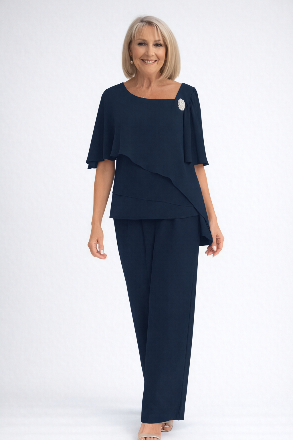 Briseis | Women's Elegant Layered Two Piece Set