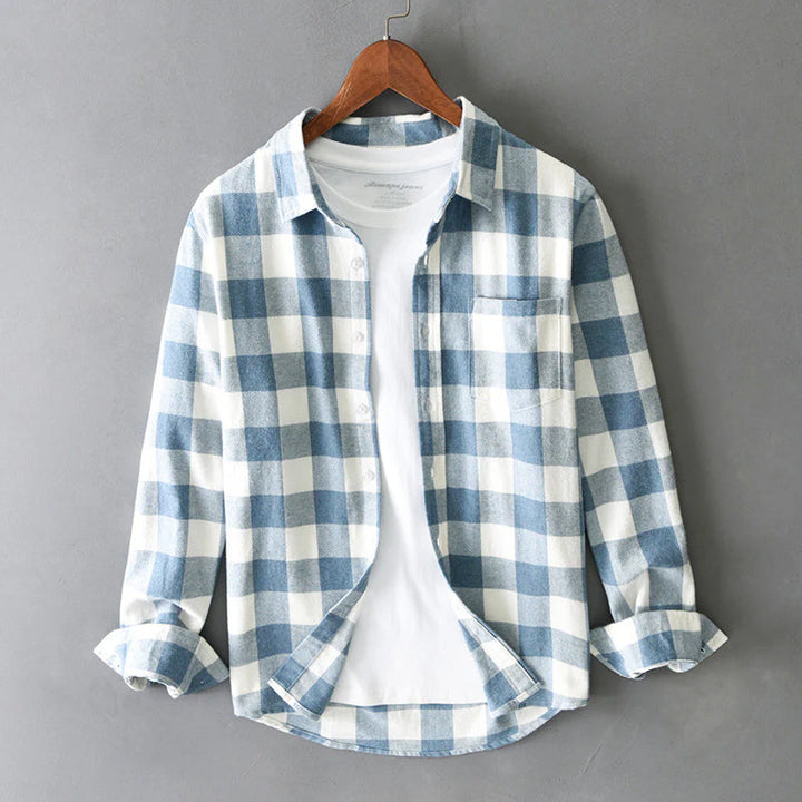 Barden | Men's Check Button-Up Shirt