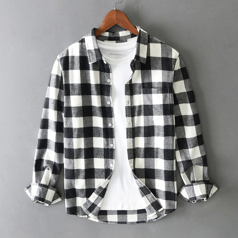 Barden | Men's Check Button-Up Shirt