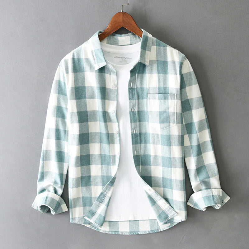 Barden | Men's Check Button-Up Shirt