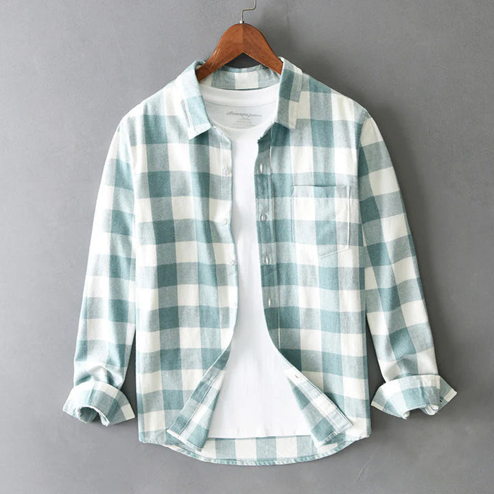 Barden | Men's Check Button-Up Shirt