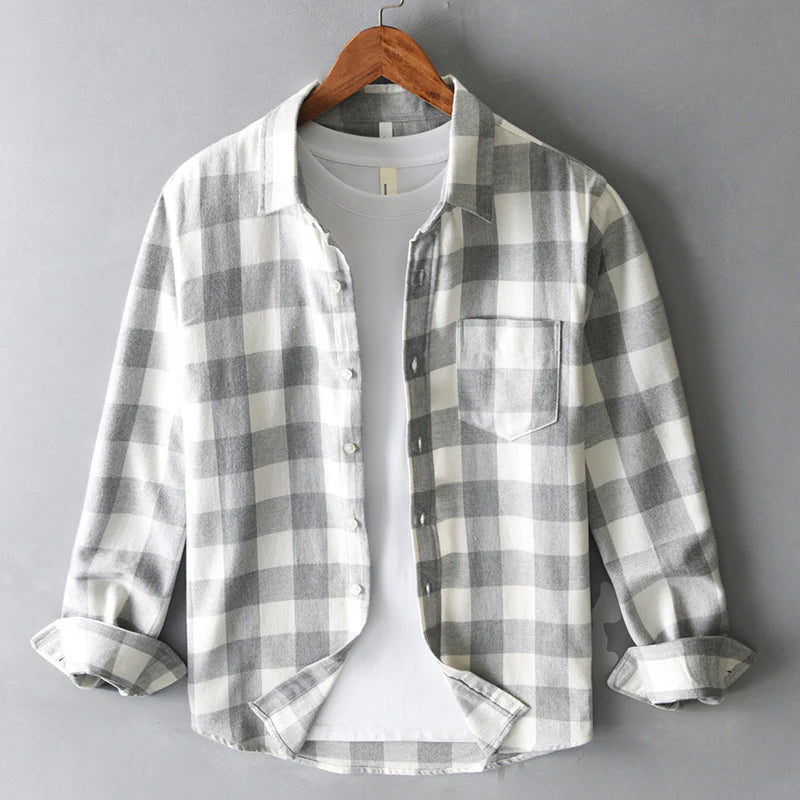 Barden | Men's Check Button-Up Shirt