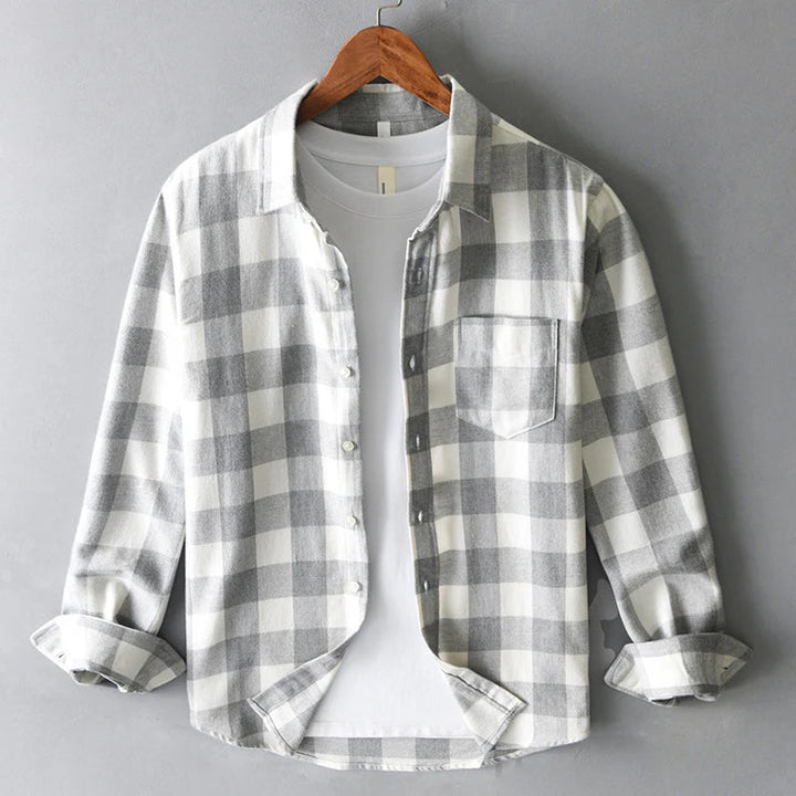 Barden | Men's Check Button-Up Shirt